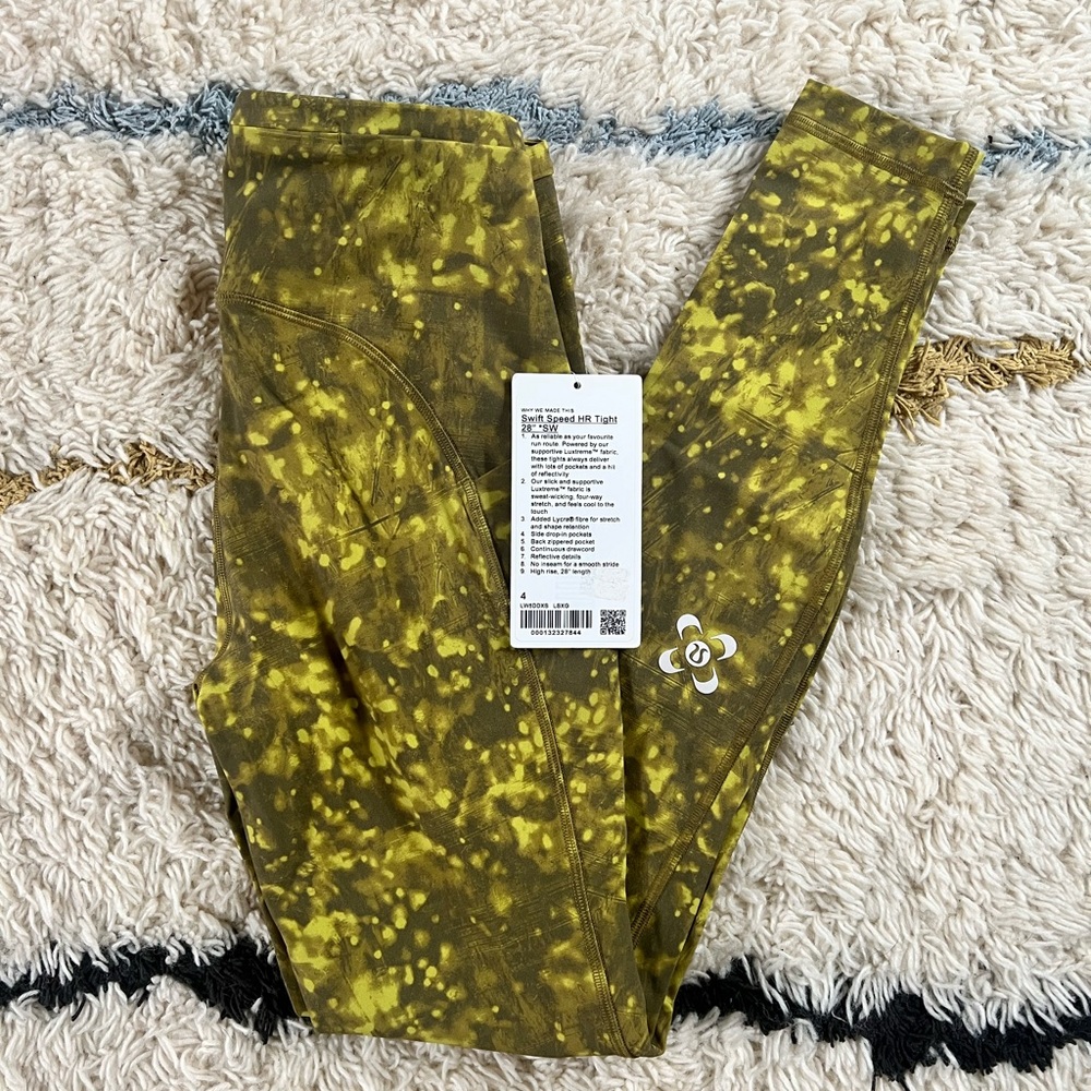 Lululemon tight Seawheeze size 4
